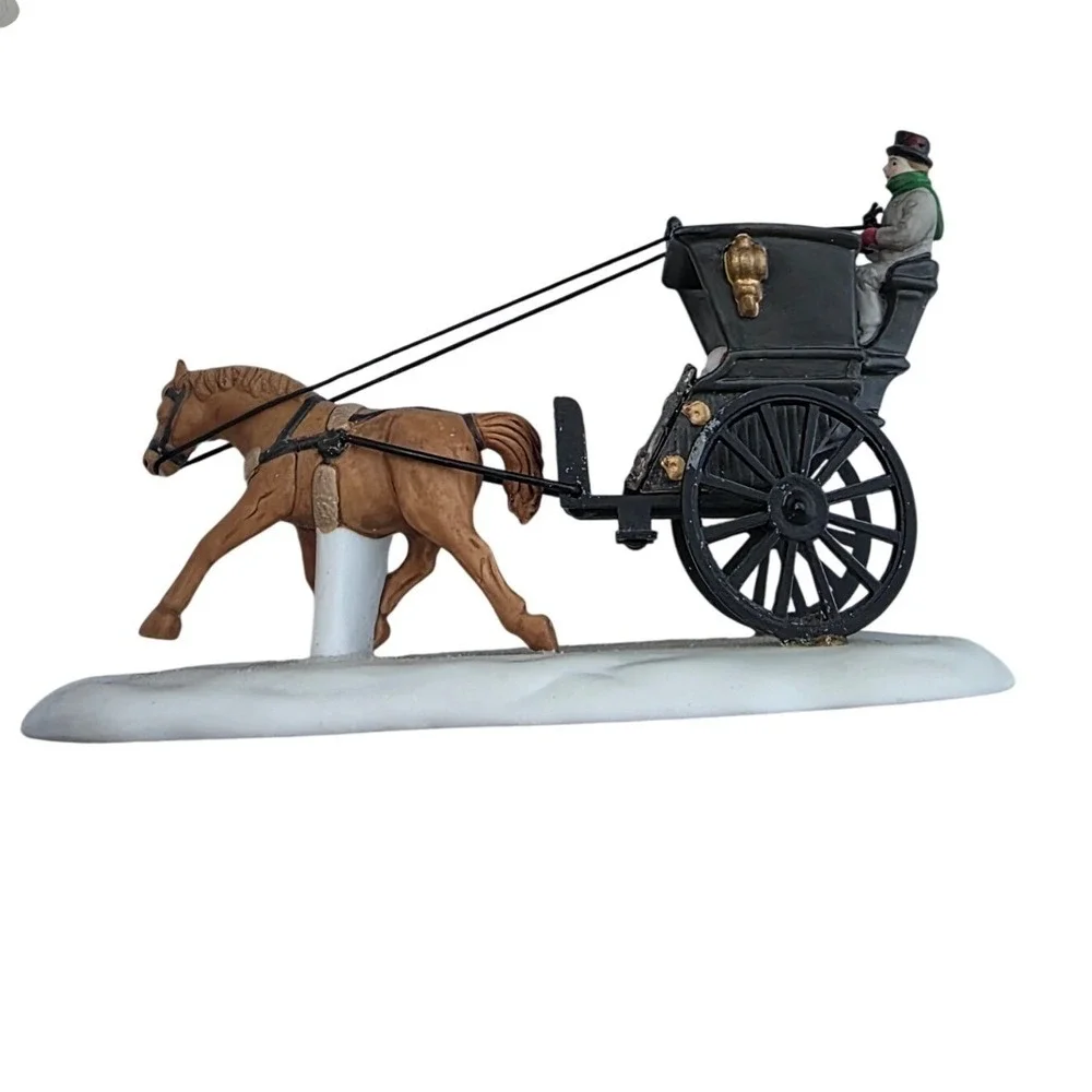 Dept 56 Kings Road‎ Cab Heritage Village Collection Dickens 5581-6 1989 D1